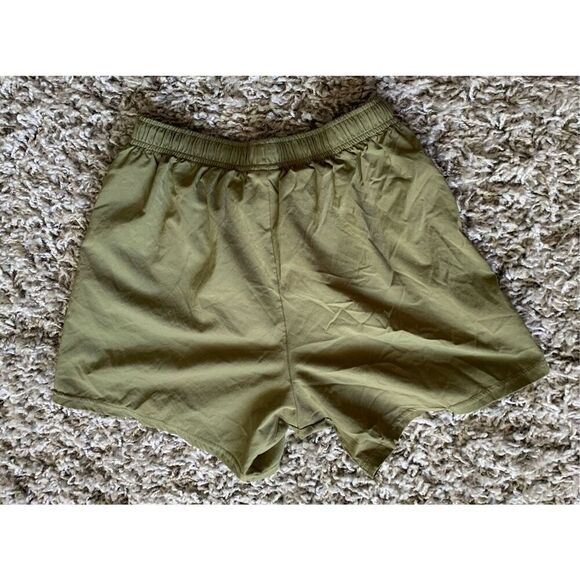 Gymshark Arrival 5" green UNLINED Shorts UNISEX mens SZ S - Picture 6 of 7